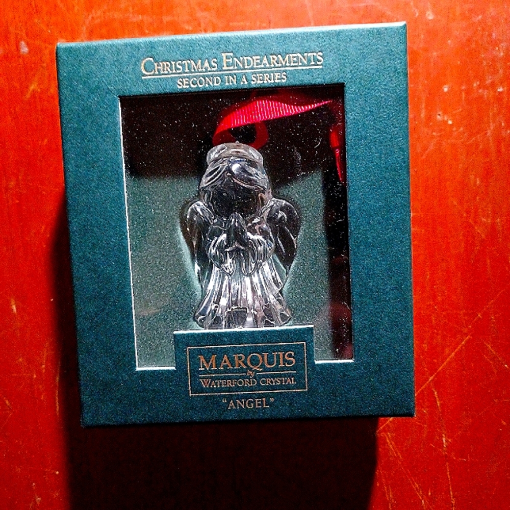 Marquis Waterford Crystal Angel Ornament